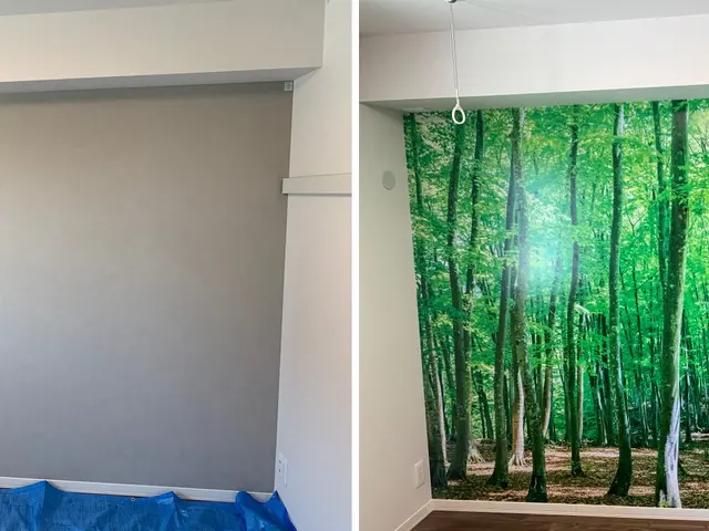 壁紙が変わるだけで気分もリフレッシュ！！　お任せください　輸入･国産といません！サービスの画像