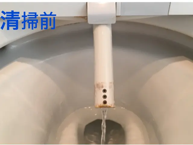 見えないところまでピカピカに仕上げます。サービスの画像