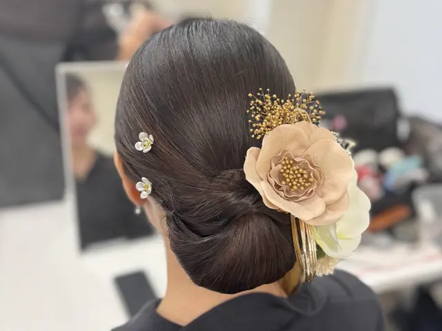 神戸・芦屋のお呼ばれ出張ヘアメイク(美容歴10年)