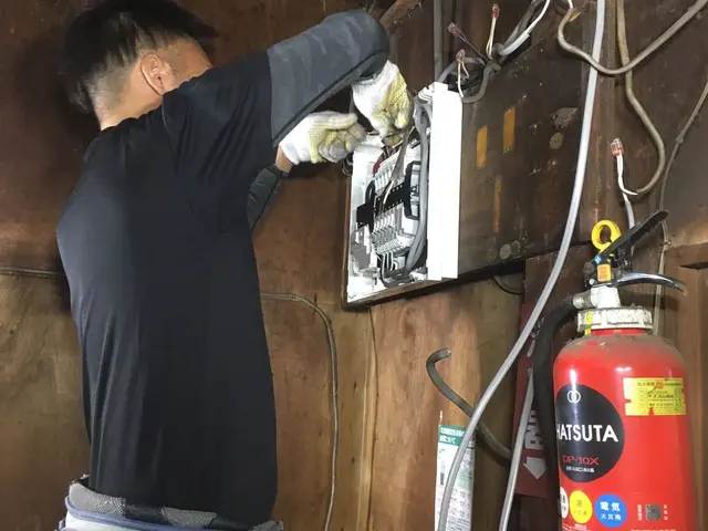 ☆エアコン工事に伴う電気工事・穴空け作業対応☆経験年数10年以上☆非喫煙☆サービスの画像