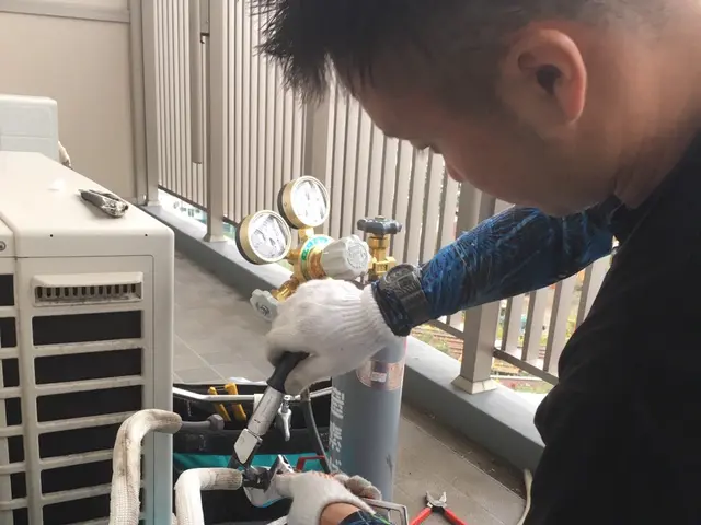 ☆エアコン工事に伴う電気工事・穴空け作業対応☆経験年数10年以上☆非喫煙☆サービスの画像