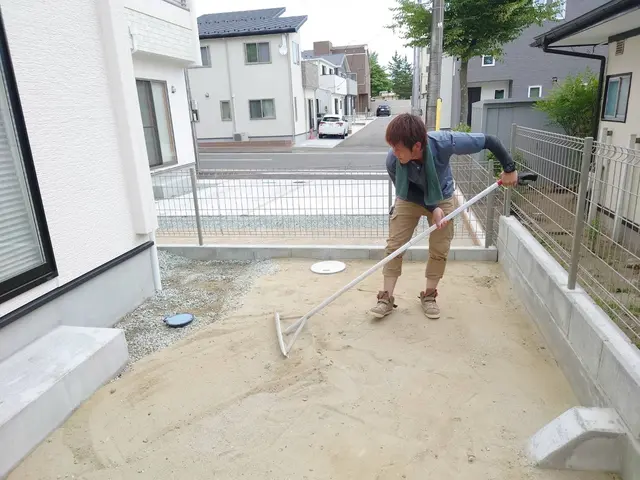 美里町の大煌です！お客様より高評価いただいております！芝張りサービス！サービスの画像