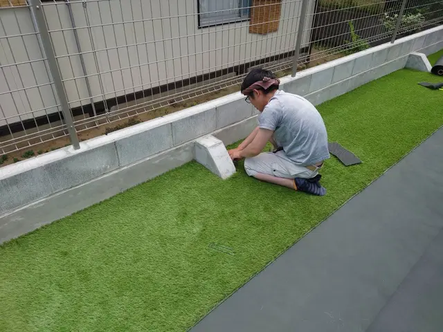 美里町の大煌です！お客様より高評価いただいております！芝張りサービス！サービスの画像
