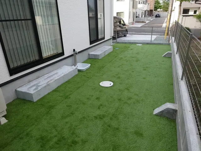 美里町の大煌です！お客様より高評価いただいております！芝張りサービス！サービスの画像