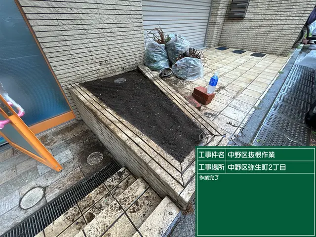 【緊急事態です】伐採や抜根の仕事を下さい！お願いします！サービスの画像