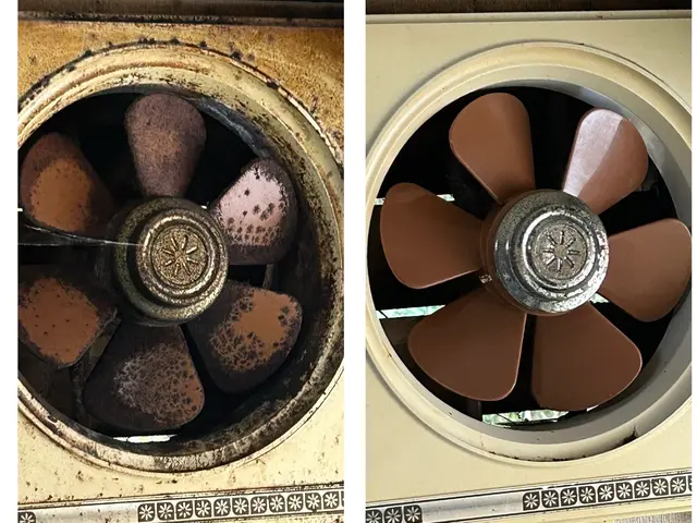 分解洗浄でスッキリ綺麗に！ ギトギト油さようなら！プロペラ換気扇のみ7200円！サービスの画像