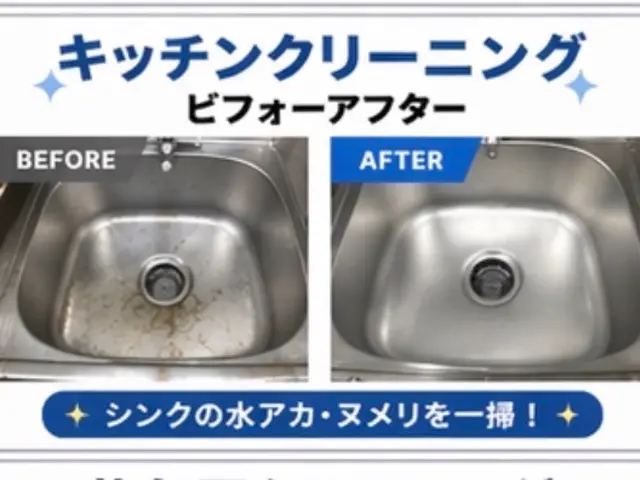 《水回りまとめてお掃除》2点セットでお得にピカピカ！サービスの画像