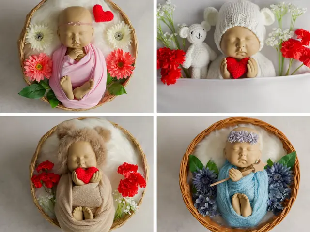 【2時間・3着・75カット】保育士の妻と夫婦で撮る安心のニューボーンフォト