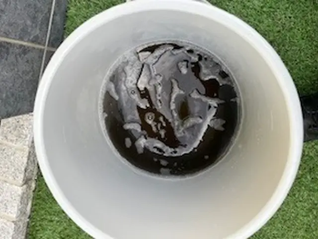 高濃度オゾン水洗浄+高温オゾンスチーム洗浄。ただ安いだけの作業は致しませんサービスの画像