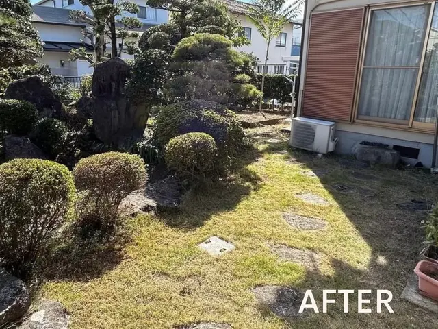 完全自社施工　　狭い場所・奥まった場合でも丁寧に作業させていただきます！サービスの画像