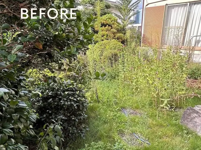 完全自社施工　　狭い場所・奥まった場合でも丁寧に作業させていただきます！サービスの画像