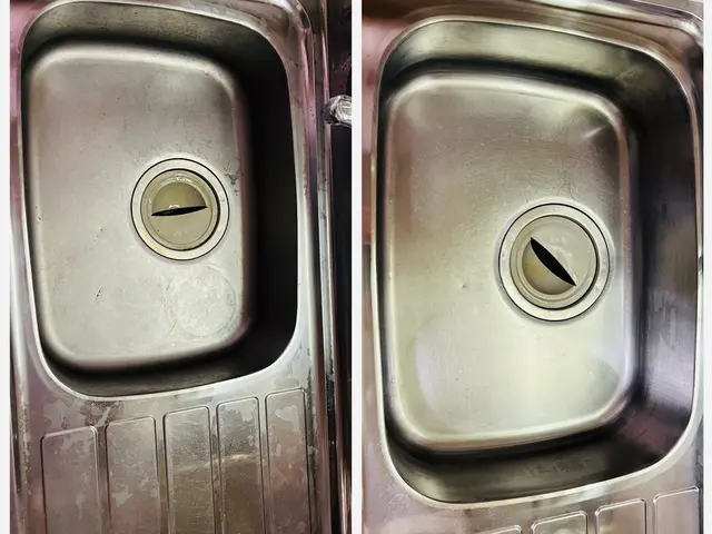 ◎専用の業務用洗剤で◎シンクの水垢くもりも、ピカピカ◎作業外注一切なし◎サービスの画像