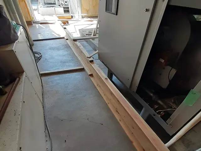 駐車場や物置、室外機等の土間コンクリート施工サービスの画像