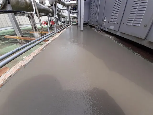 駐車場や物置、室外機等の土間コンクリート施工サービスの画像