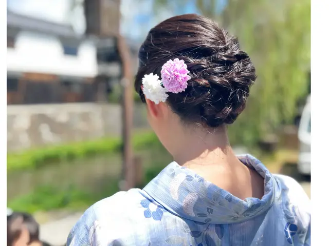 ♡着姿を素敵に仕上げます♡お任せヘアセット込み[着付けのみは¥2000引き]
