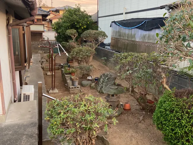 お庭のお手入れから特殊伐採までお任せください！！サービスの画像