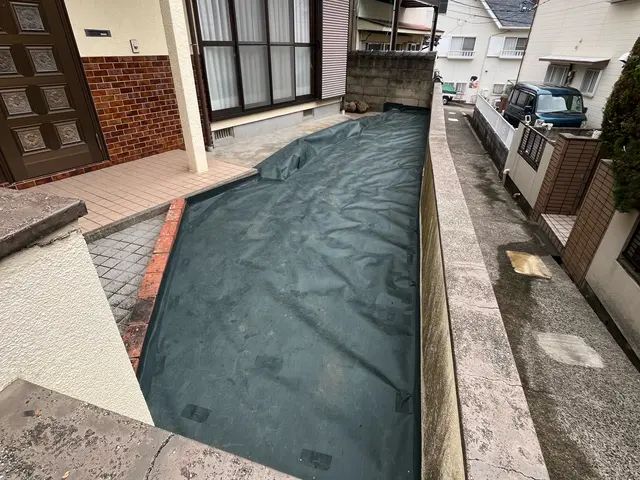 【防草シート】実績・経験豊富です◎丁寧に、確かな作業を致します！サービスの画像