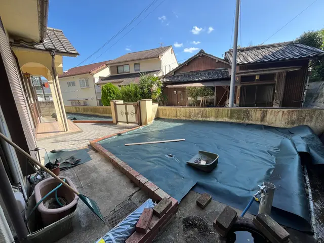 【防草シート】実績・経験豊富です◎丁寧に、確かな作業を致します！サービスの画像