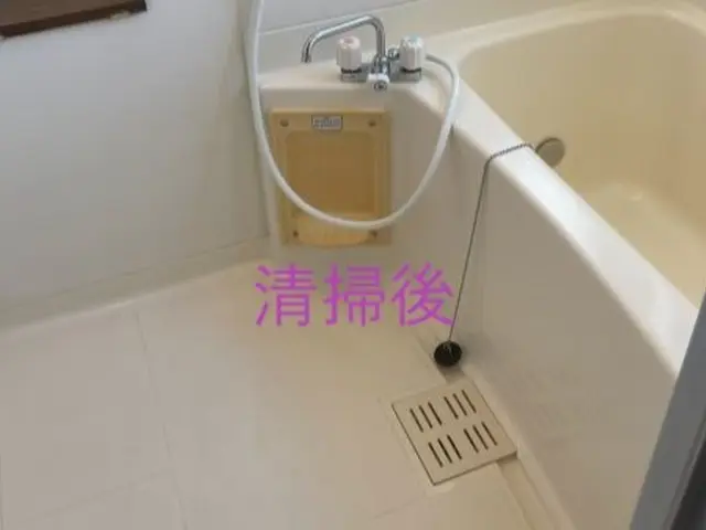 親切、丁寧、迅速にお風呂、換気扇、トイレ、キッチン、洗面所のクリーニング致しますサービスの画像