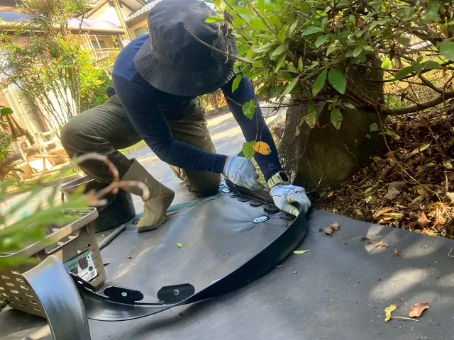 「匠の防草ジャリ施工」サービスの画像