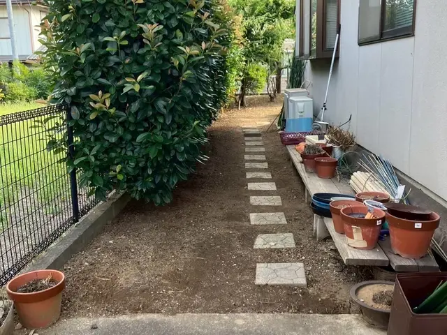 「匠の防草ジャリ施工」サービスの画像