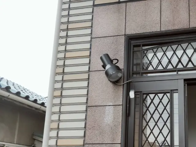 センサーライトの取付けサービスの画像