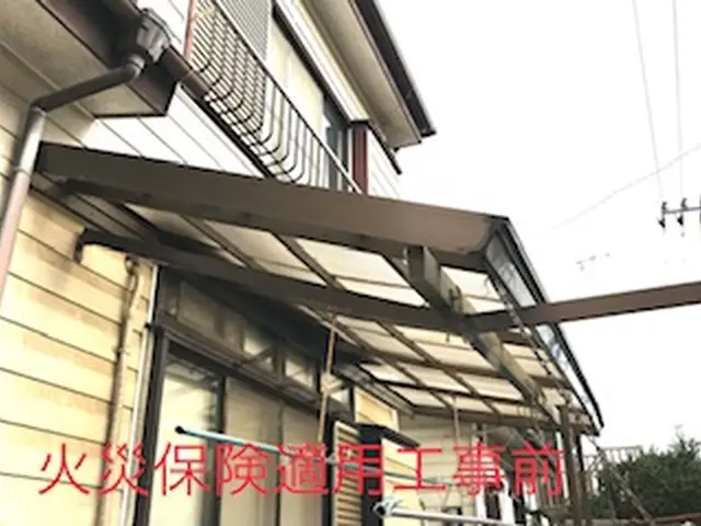 【強風雹などの被害多数！】波板張替え・カーポートポリカ張替え・テラスポリカ張替えサービスの画像