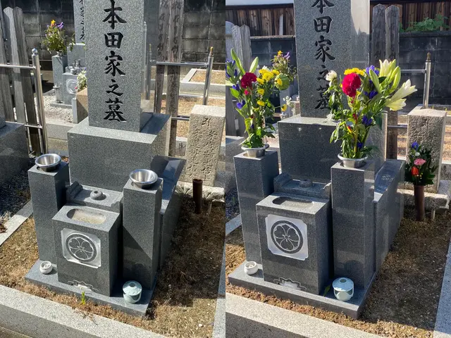 お墓参り代行、【年中無休】店長の私が真心込めてご対応いたします！サービスの画像