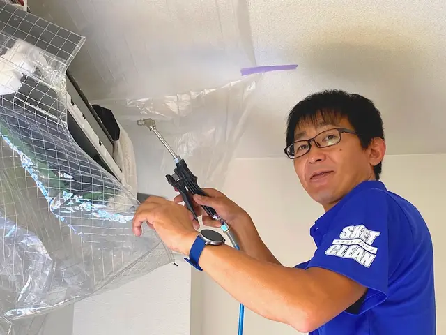 大手フランチャイズ時代に栃木県エリア代表者に選ばれた真のエアコンクリーニング！サービスの画像