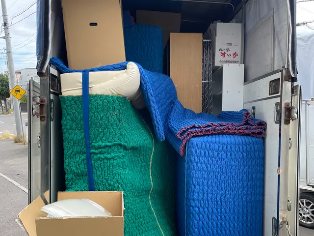 軽トラック引越し！2名作業員ご対応可能！複数台の対応可能！繁忙期もお任せくださいサービスの画像