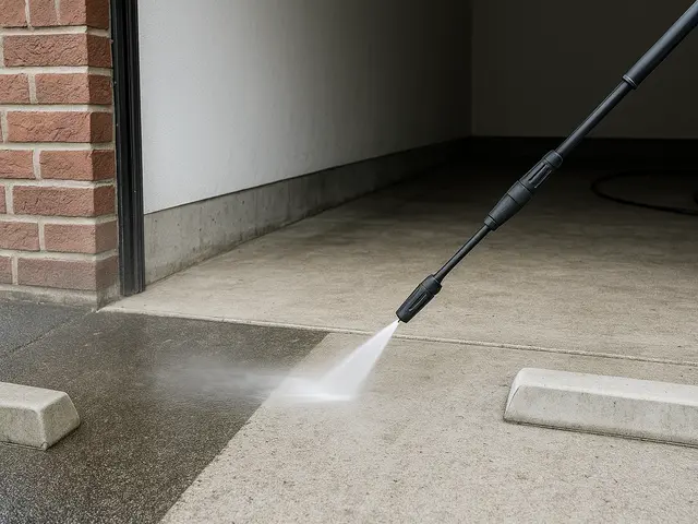 【駐車場まるごと高圧洗浄】 〜 頑固な汚れもすっきりキレイ 〜サービスの画像