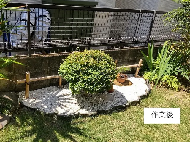 ◎10年の実績◎造園技能士◎損害保険加入◎継続して選ばれる仕事をご提供サービスの画像