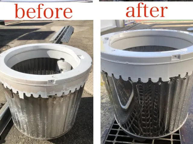 綺麗な洗濯機でお洋服もキレイに☆分解洗浄で隅々まで綺麗になります。サービスの画像