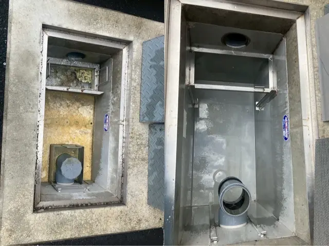 独自開発した洗剤を使ったグリストラップ清掃！定期清掃も対応サービスの画像