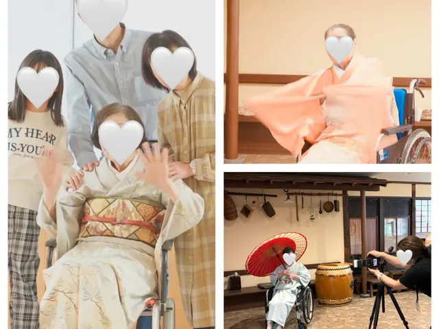 ^_^／＊楽な着付ファミリー友フォトに映える美姿＊七五三歓迎！成人式前・後撮り＊