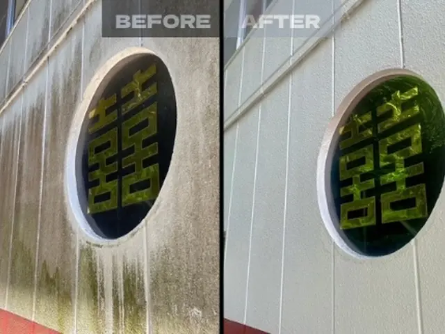 外壁洗浄｜現地確認・テスト洗浄対応／足場不要・最短1日完工サービスの画像