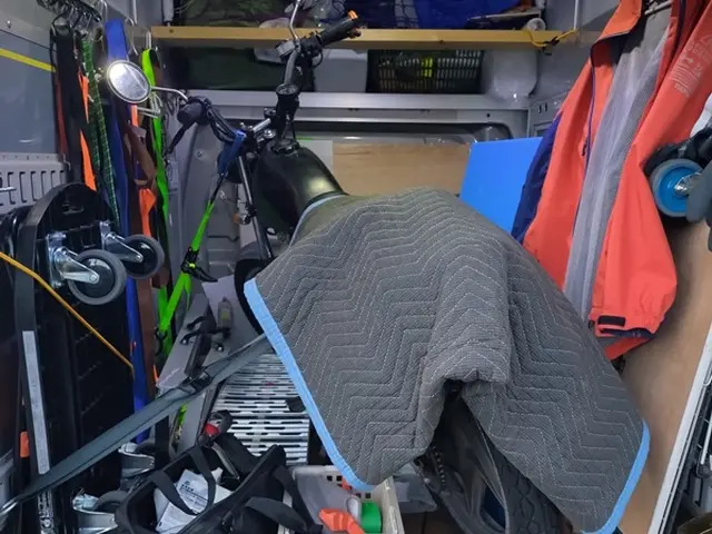 バイク/自転車 大阪発★ ~250cc！ミツヤカーゴ 引っ越し、エアコン無料回収サービスの画像