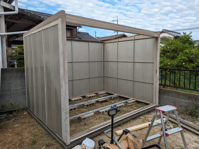 ガレージハウス、物置の当社にお任せ下さい！サービスの画像