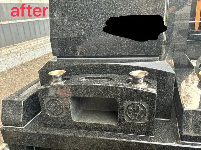 ★神奈川県全域〜一部東京★あなたに代わって、心を込めてお参りします。墓石洗浄　草サービスの画像