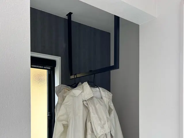 【ホスクリーン】【昇降式物干し】【ワイヤー物干し】【ハンギングバー】サービスの画像