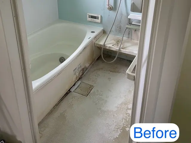 プロの技術でご満足いただけるように心を込めて作業いたしますサービスの画像