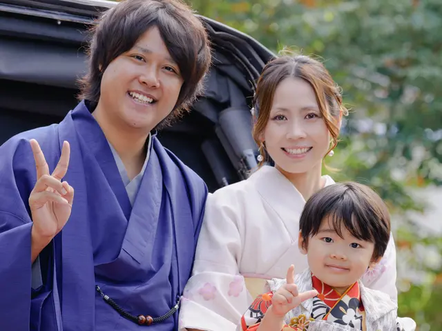 七五三撮影＋思い出台紙付きプラン（+¥2000〜）