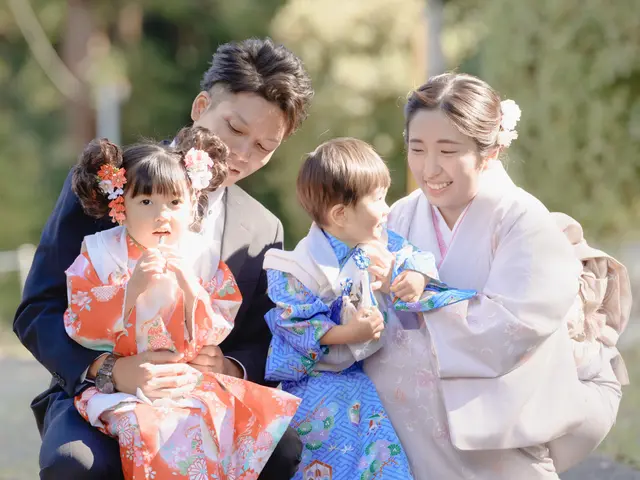 七五三撮影＋思い出台紙付きプラン（+¥2000〜）