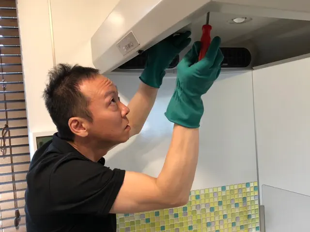 1番大変な浴室とキッチン換気扇はプロに任せちゃいましょう♪♪サービスの画像