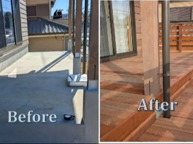 【6月出店】実績300件の確かな技術力で愛着のあるウッドデッキを美しく蘇らせますサービスの画像