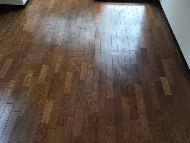 スタッフの腕の見せ所。ハウスクリーニング作業。サービスの画像