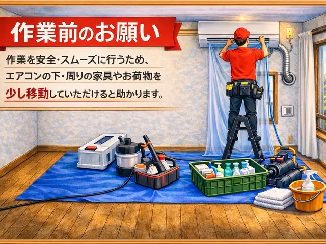 ◤30台限定◢☆3月・4月特別早割価格☆【通常エアコン】9000円→7000円サービスの画像