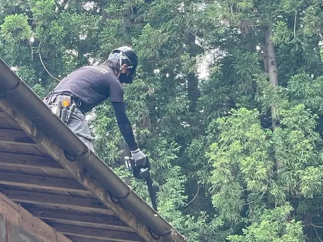 雨樋清掃・修理・交換はドローンホームサービス！サービスの画像