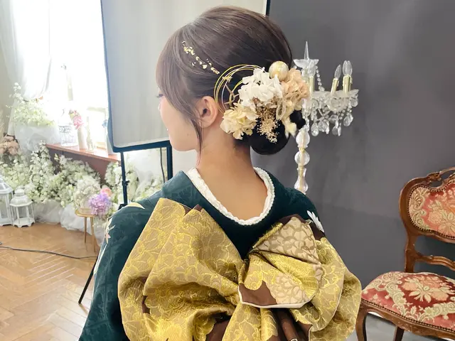 《現役ブライダルヘアメイク着付師》ヘアセット込み☆ 早朝料金なし