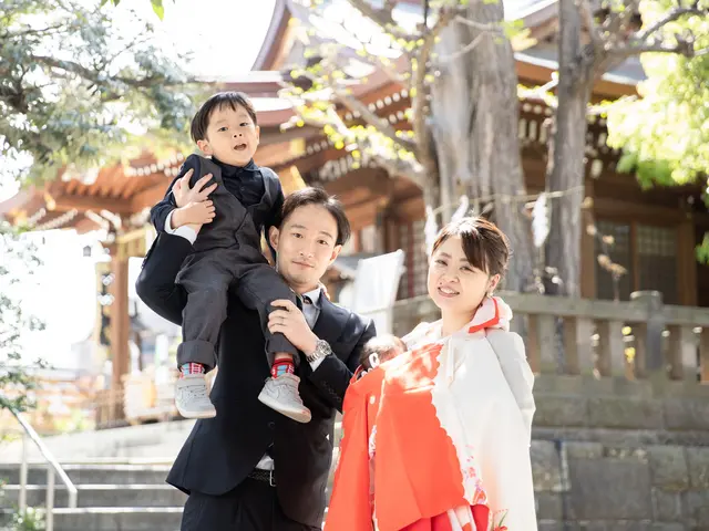 【前日予約OK】お宮参りの出張撮影承ります！サービスの画像